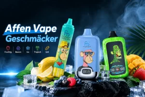 Affen Vape alle Sorten und Geschmäcker 2026