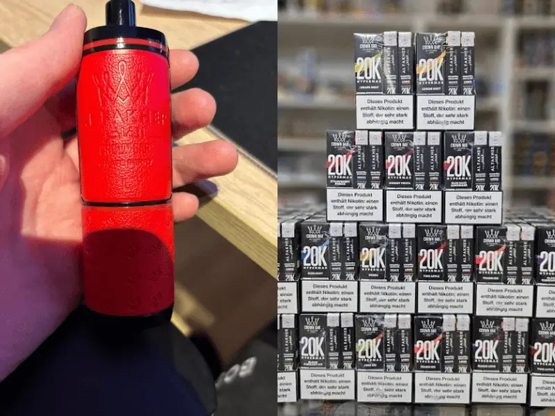 Al Fakher Crown Bar Hypermax 20K – Produktdetails