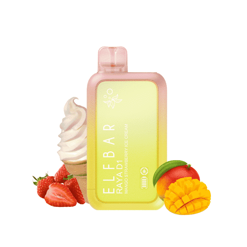 Elfbar BC 10000 Mango Erdbeere Eiscreme (Mango Strawberry Ice Cream)