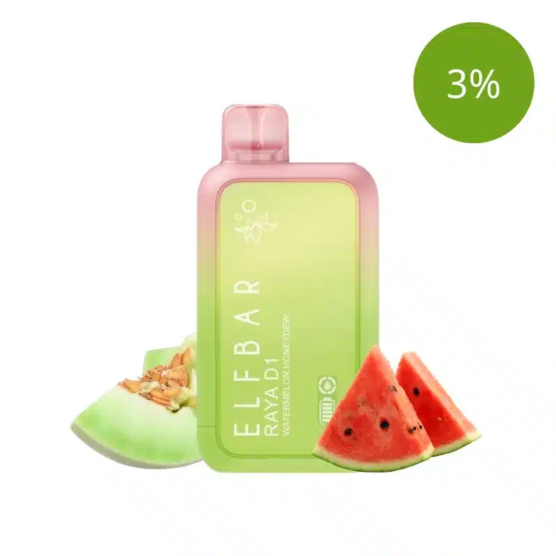 Elfbar BC 10000 Wassermelone Honigmelone (Watermelon Honeydew) 3% nicotine