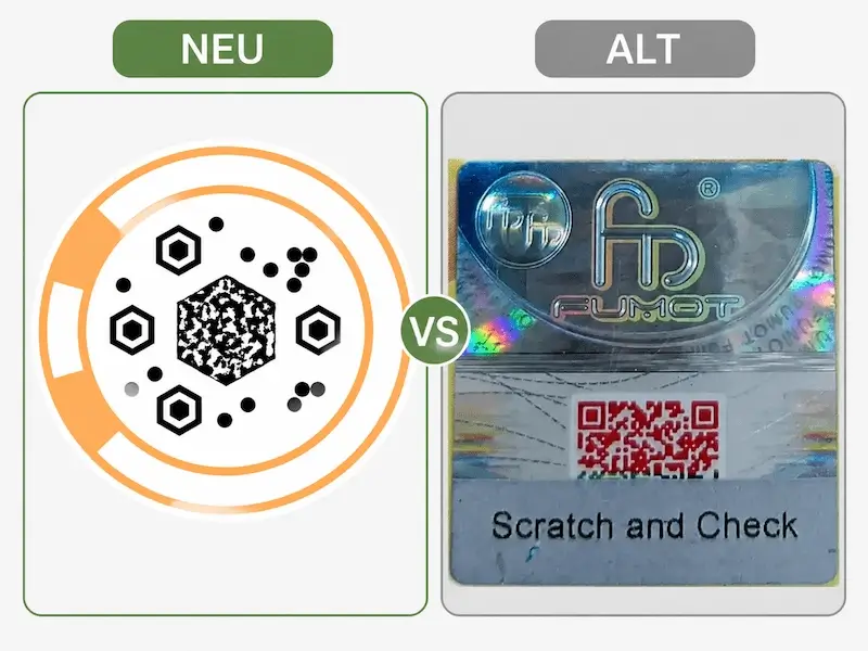 Fumot Neue Und Alte Sicherheitscode Versionen