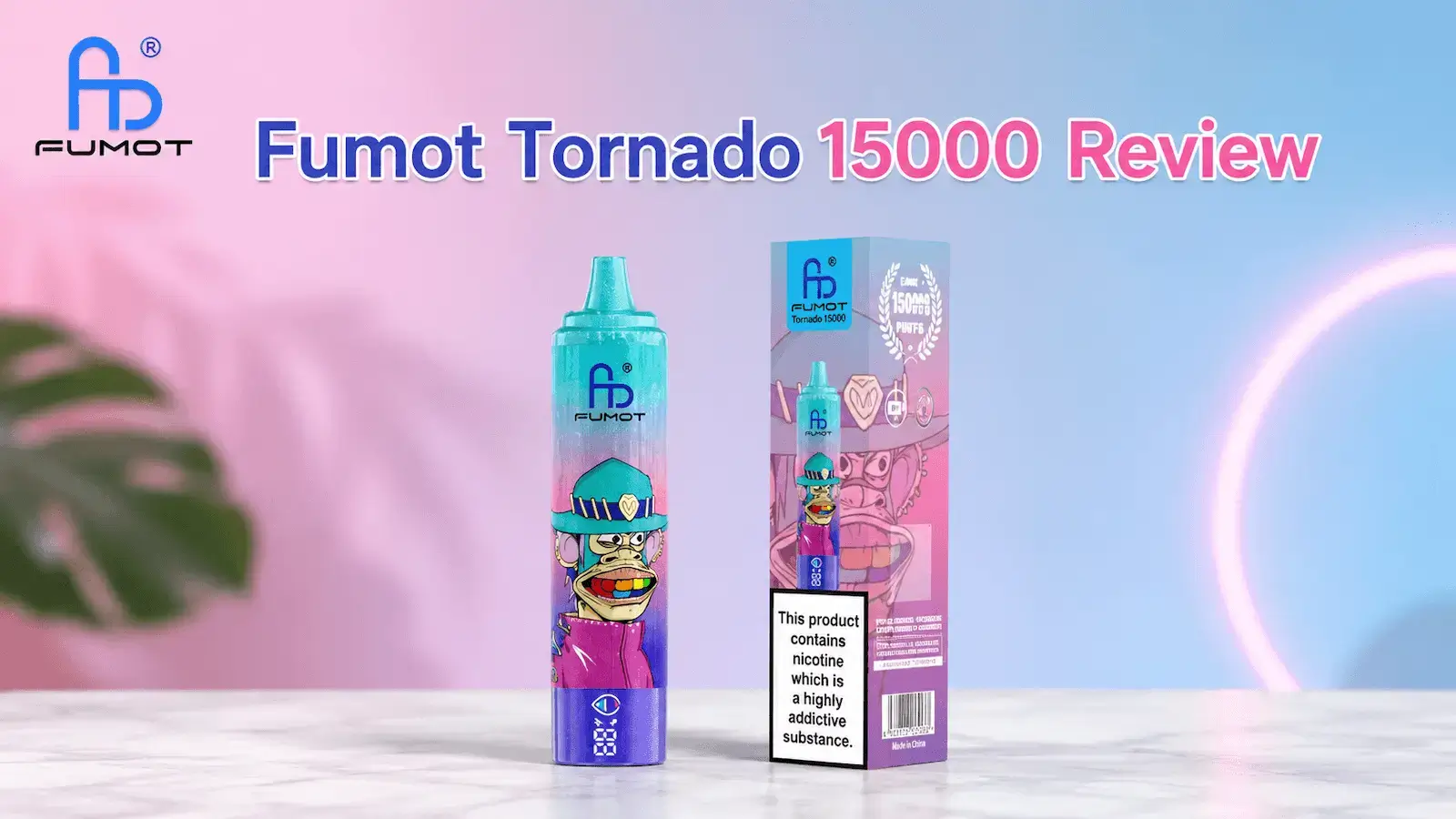 Fumot Tornado 15000 Disposable Vape im Test