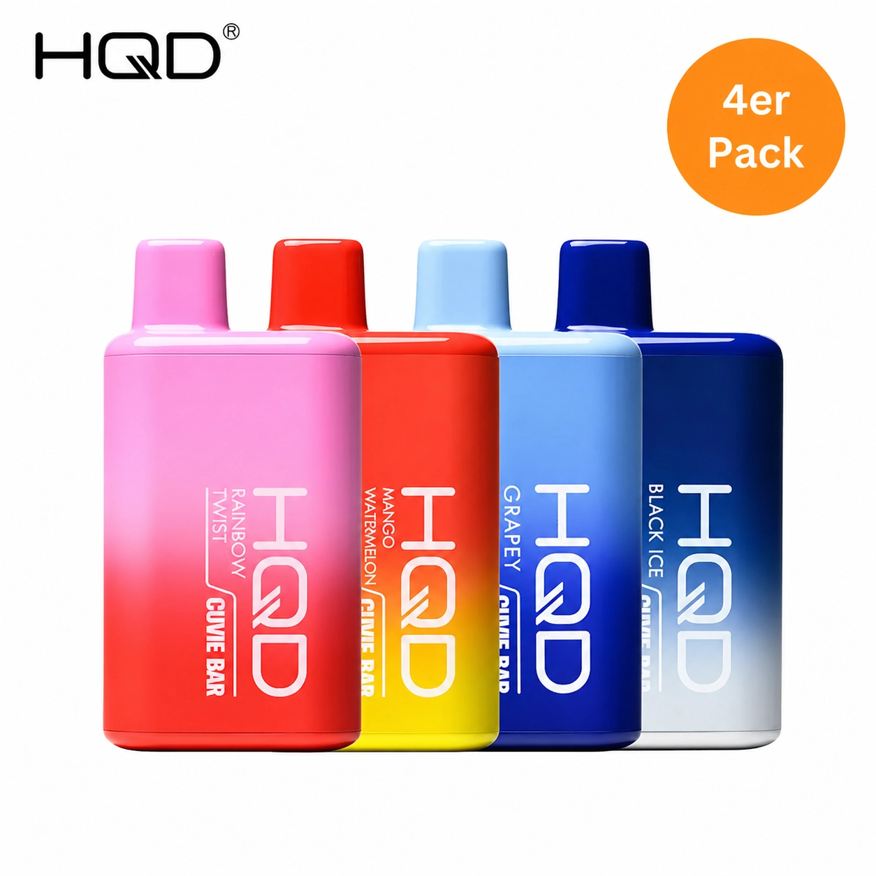 HQD Cuvie Bar 7000 Züge 4er Pack