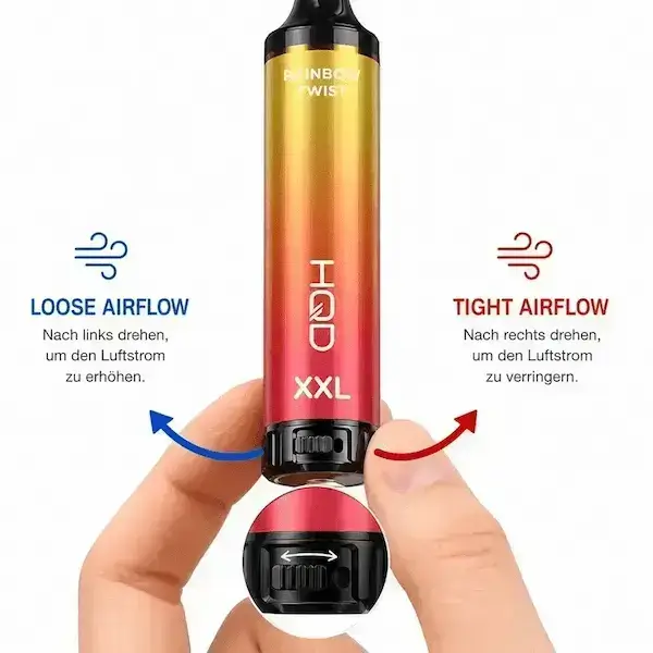 HQD XXL 4500 – Zugwiderstand regelbar