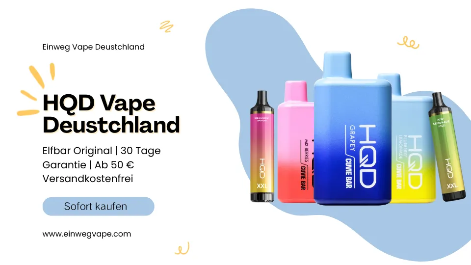 HQD Vape Deustchland Online kaufen