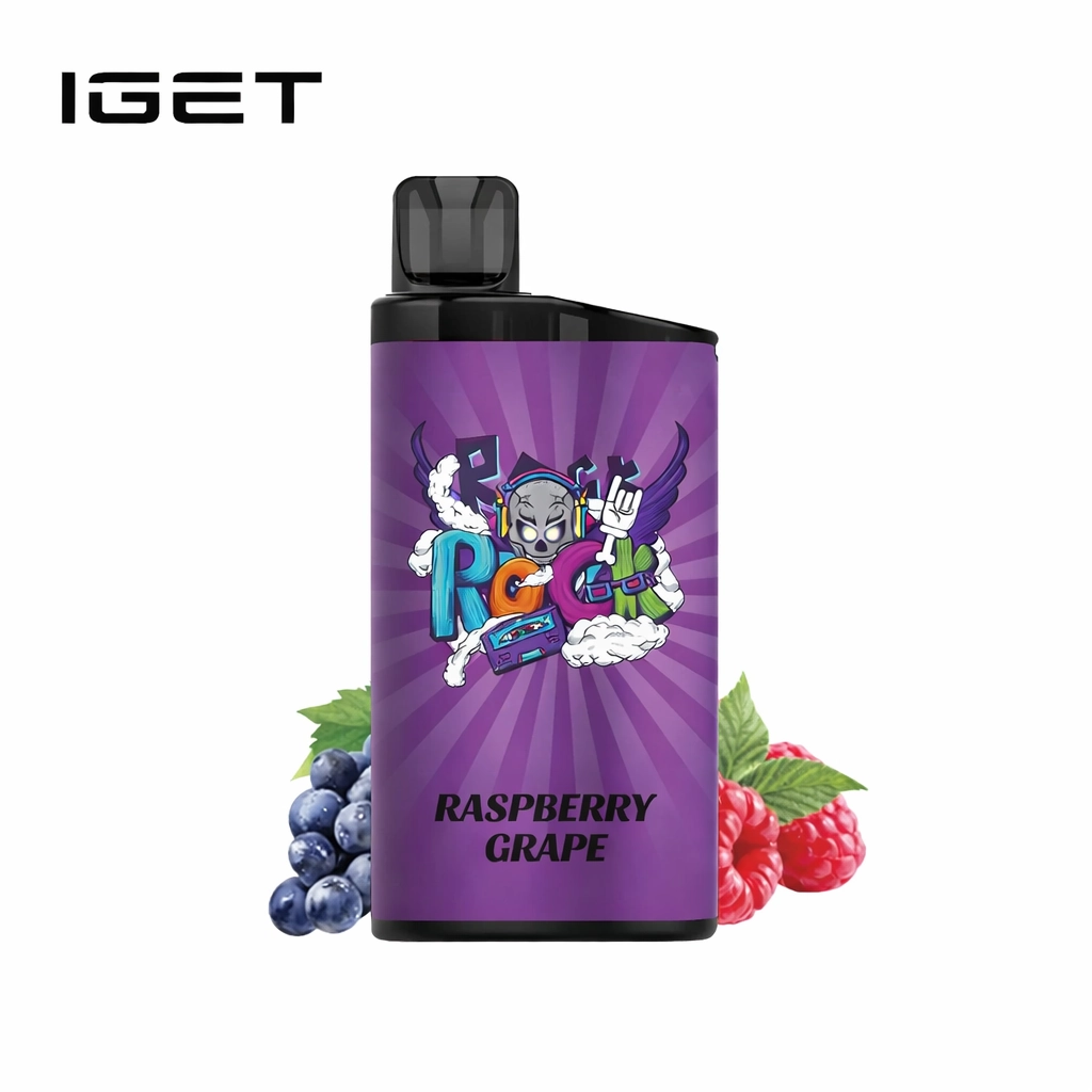 IGET Bar 3500 Züge Einweg Vape - Raspberry Grape