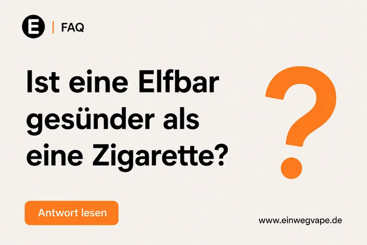 Ist eine Elfbar gesünder als eine Zigarette-FAQs