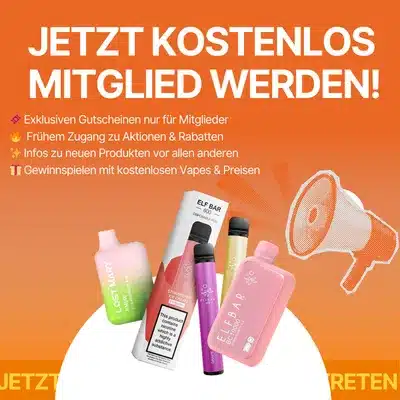 Jetzt beitreten einweg vape Deustchland