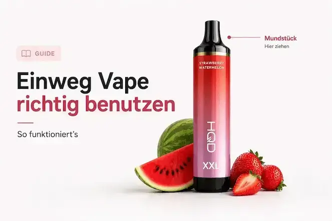 einweg vape mundstück luftöffnung erklärung