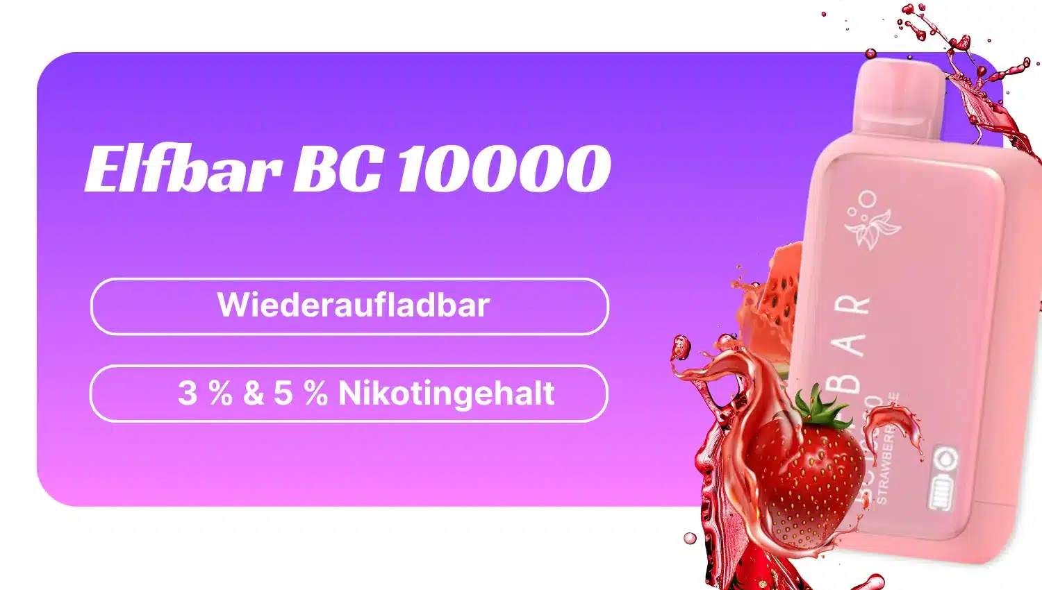 Elf Bar BC10000 Einweg Vape E-Zigarette Online kaufen
