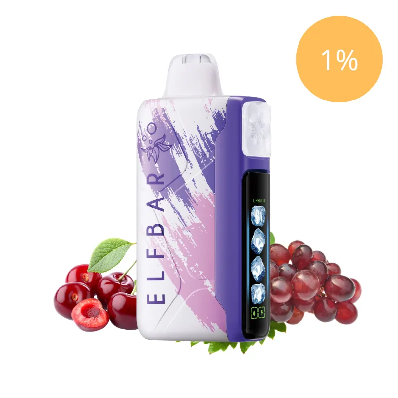 Elfbar Ice King 30000 Traube Kirsche (Grape Grape) Einweg Vape
