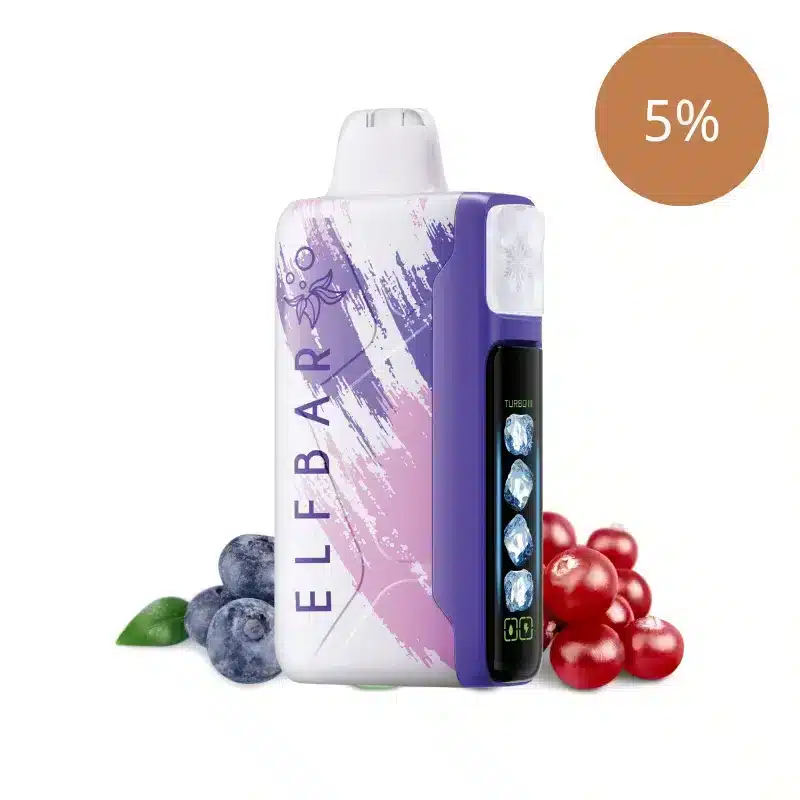 Elfbar Ice King 30000 Blackberry Cranberry 5% nikotin