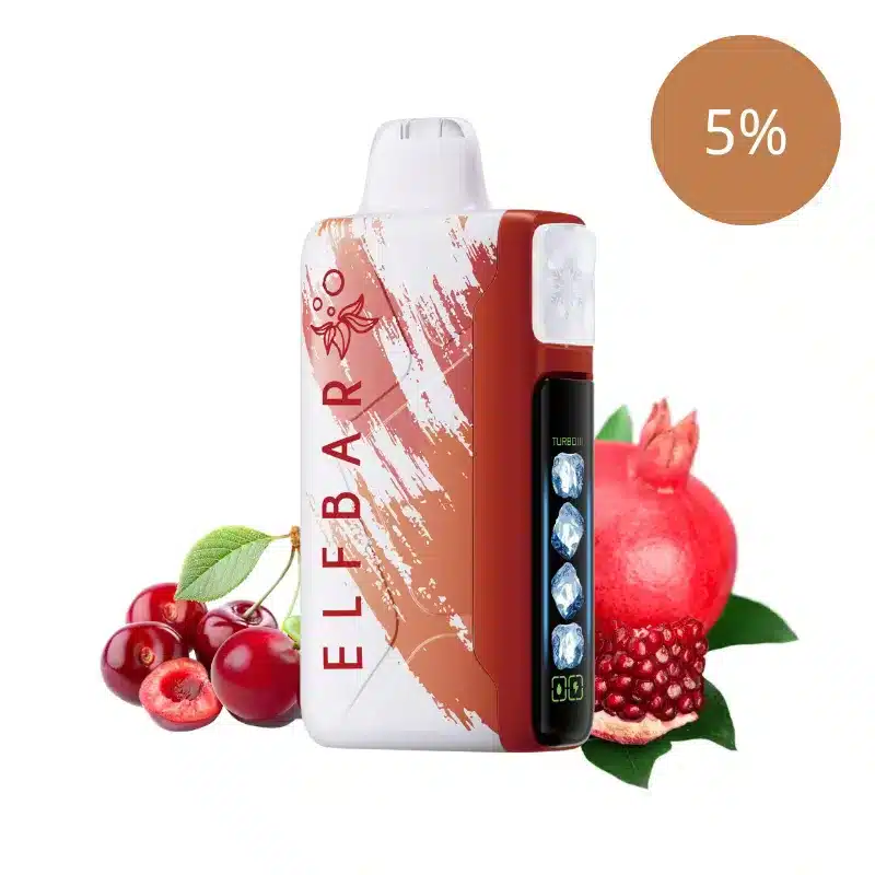 Elfbar Ice King 30000 Cherry Pomegranate Cranberry 5% nikotin