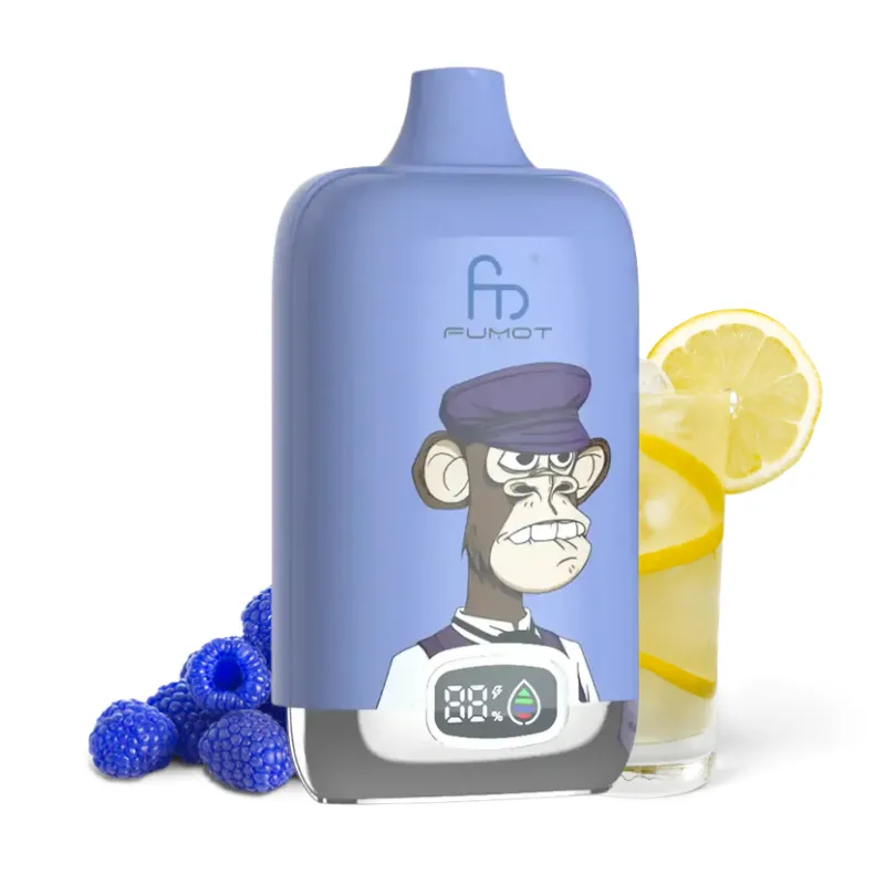 fumot digital box 12000 Blaue Himbeere Limonade blue razz lemonade