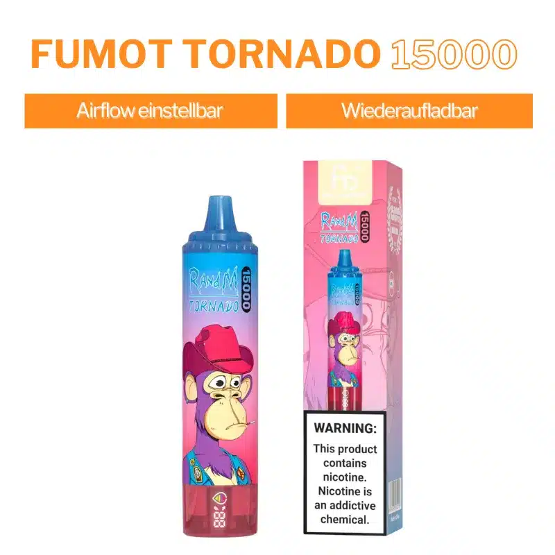 Fumot Tornado 15000 einweg vape
