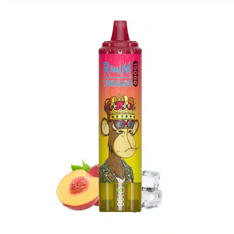 Fumot Tornado 15000 Pfirsich Ice (Peach Ice)