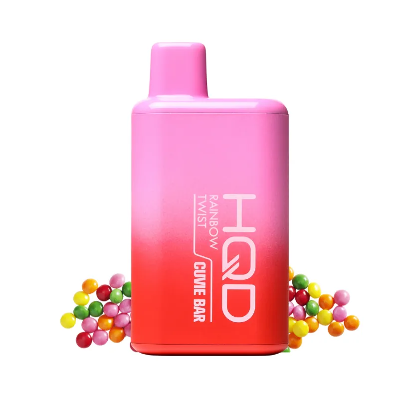 HQD Cuvie Bar 7000 Regenbogen Candy (Rainbow Twist)