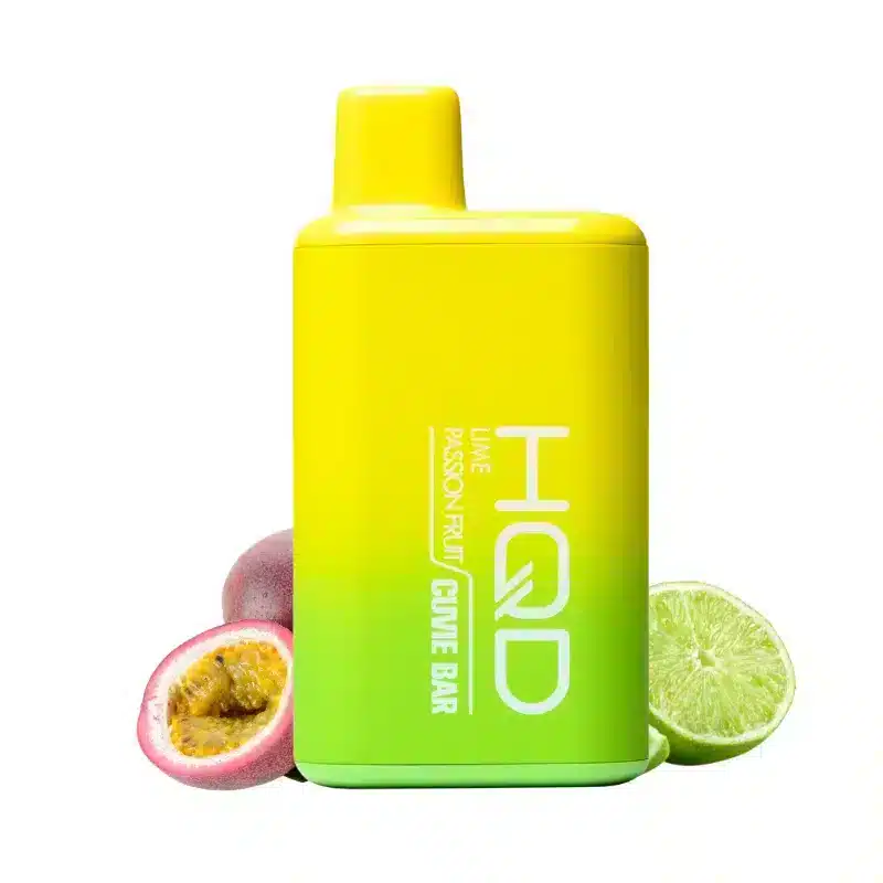 HQD Cuvie Bar 7000 Limette Passionsfrucht (Lime Passion Fruit)