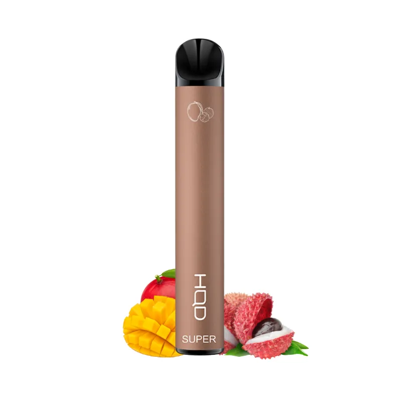 HQD Super 600 Mango Lychee - HQD Vape super reiches Mango Aroma